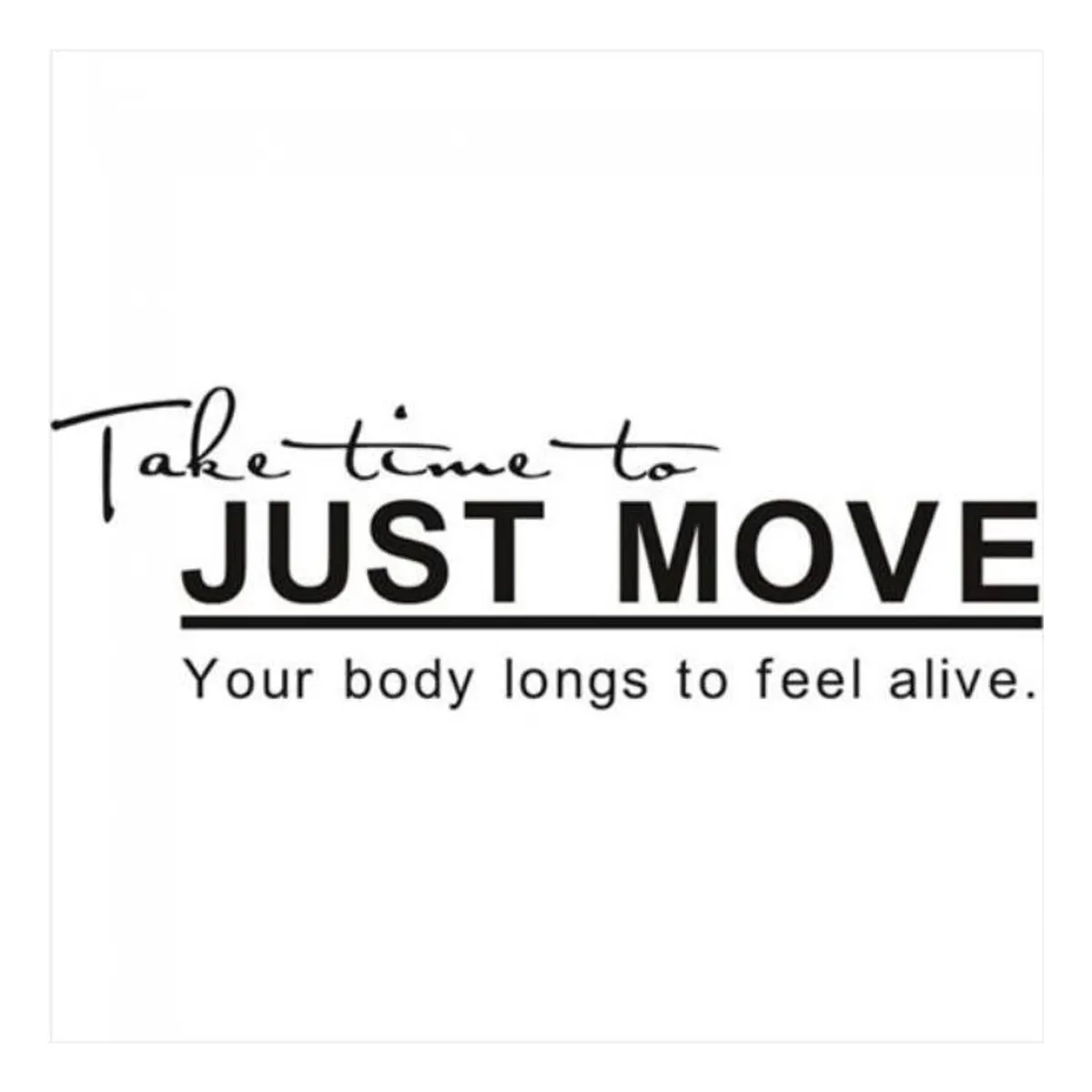 GENERICO - Decomural Just Move Inspirational WS-15064