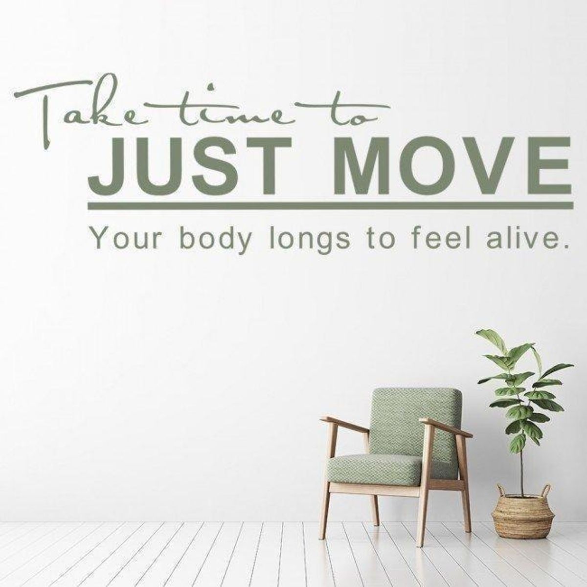 GENERICO - Decomural Just Move Inspirational WS-15064