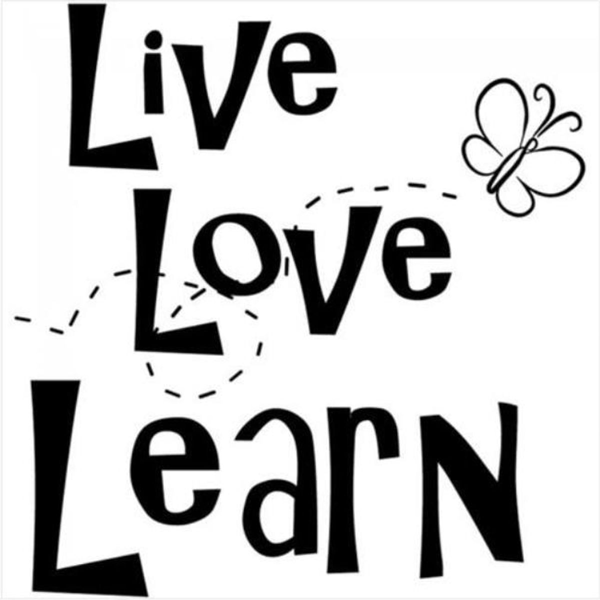 GENERICO - Decomural Live Love Learn Inspirational WS-15069