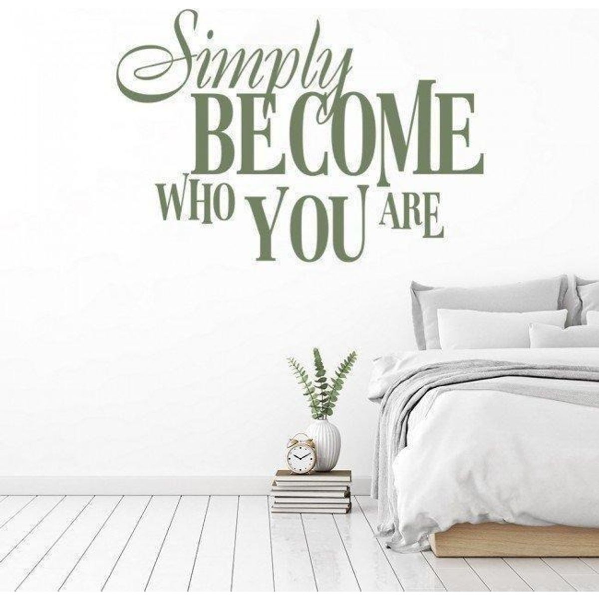 GENERICO - Decomural Become Who You Are Inspirational WS-15077