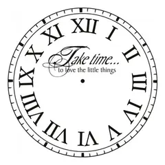 GENERICO - Decomural Take Time To Love Clock WS-15079