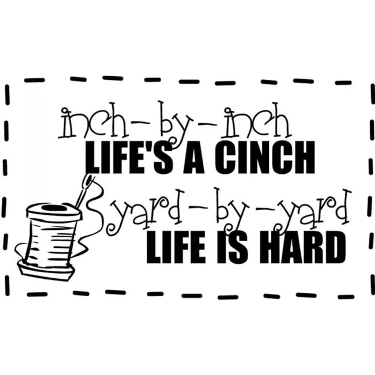 GENERICO - Decomural Inch By Inch Life WS-15093
