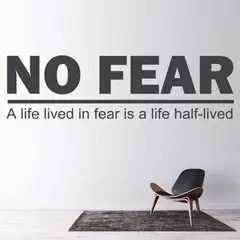 GENERICO - Decomural No Fear Inspirational WS-15100