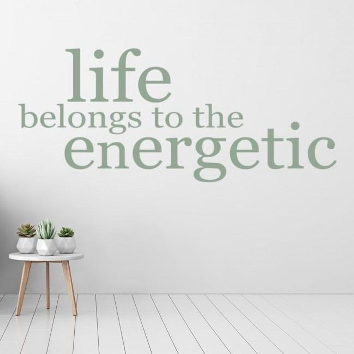 GENERICO - Decomural Life Belongs To The Energetic Gym WS-15101