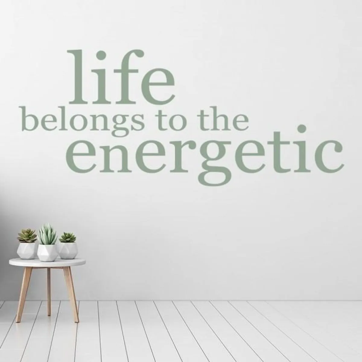 GENERICO - Decomural Life Belongs To The Energetic Gym WS-15101