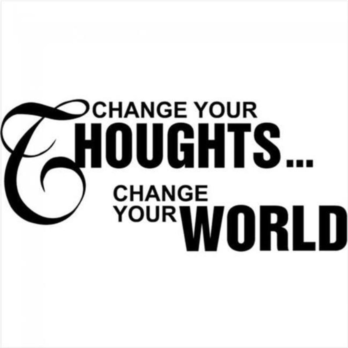 GENERICO - Decomural Change Your World Inspirational WS-15109