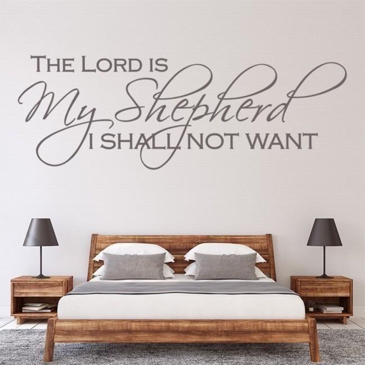 GENERICO - Decomural The Lord Is My Shepherd Bible Verse WS-15121