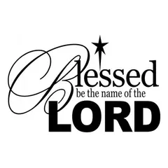 GENERICO - Decomural Blessed Be The Name Bible WS-15122