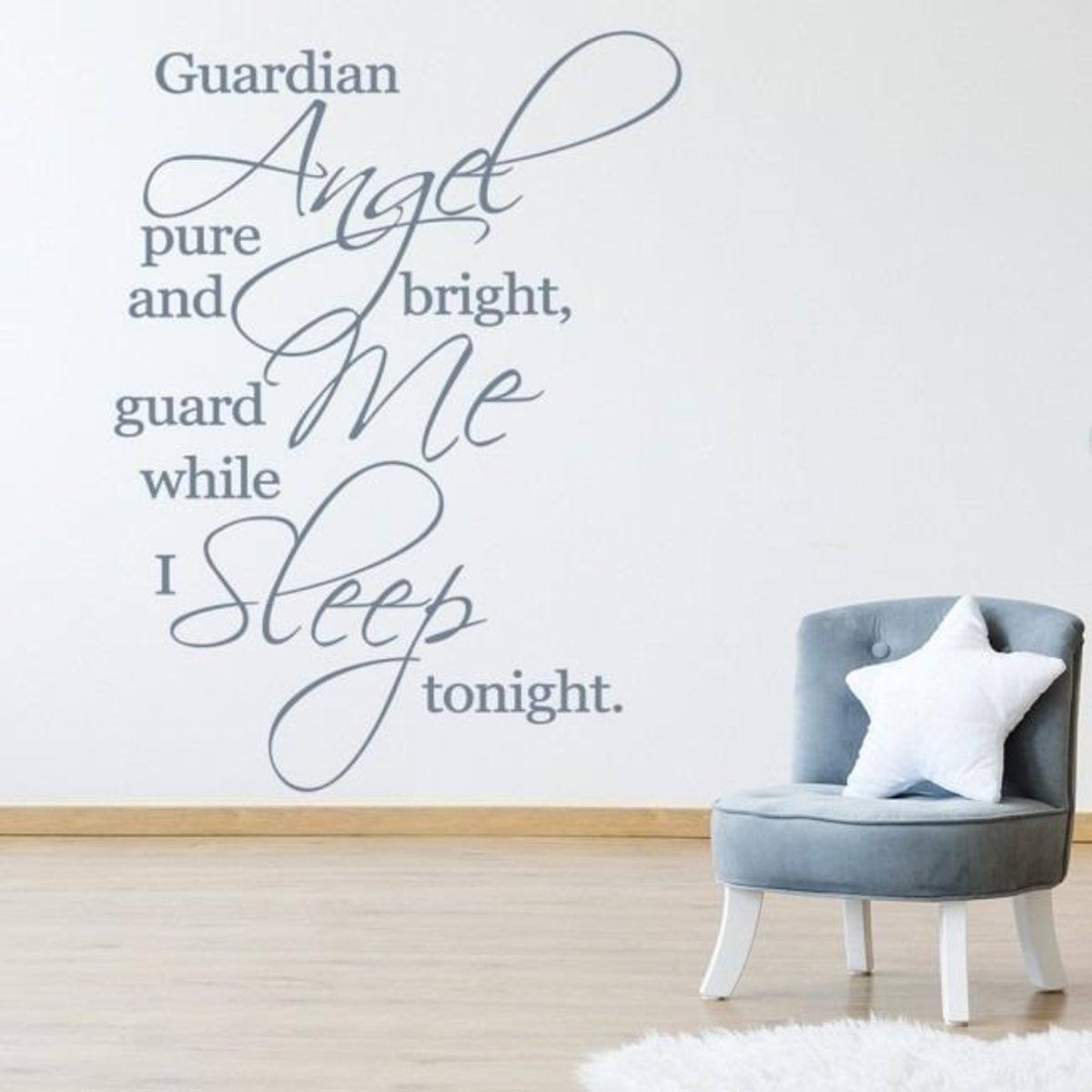GENERICO - Decomural Guardian Angel Pure And Bright Prayer WS-15127