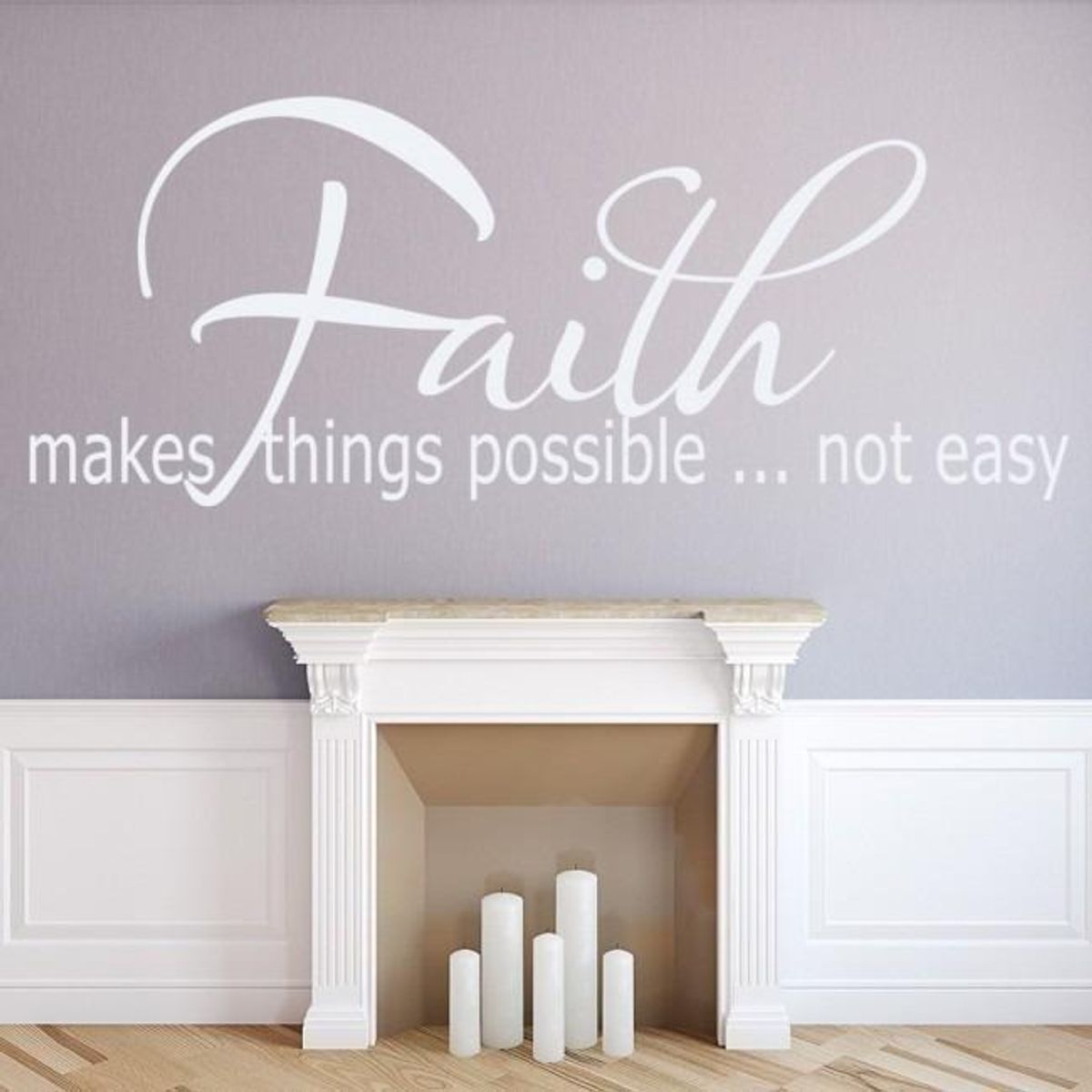 GENERICO - Decomural Faith Make Things Possible Bible WS-15130