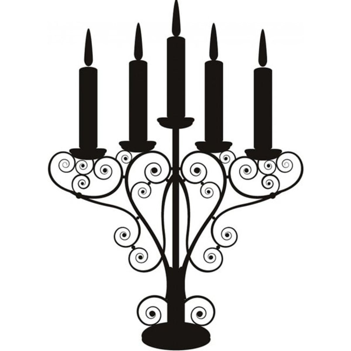 GENERICO - Decomural Vintage Swirl Candle Dining Room WS-15193