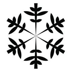 GENERICO - Decomural Winter Snowflake Christmas WS-15245