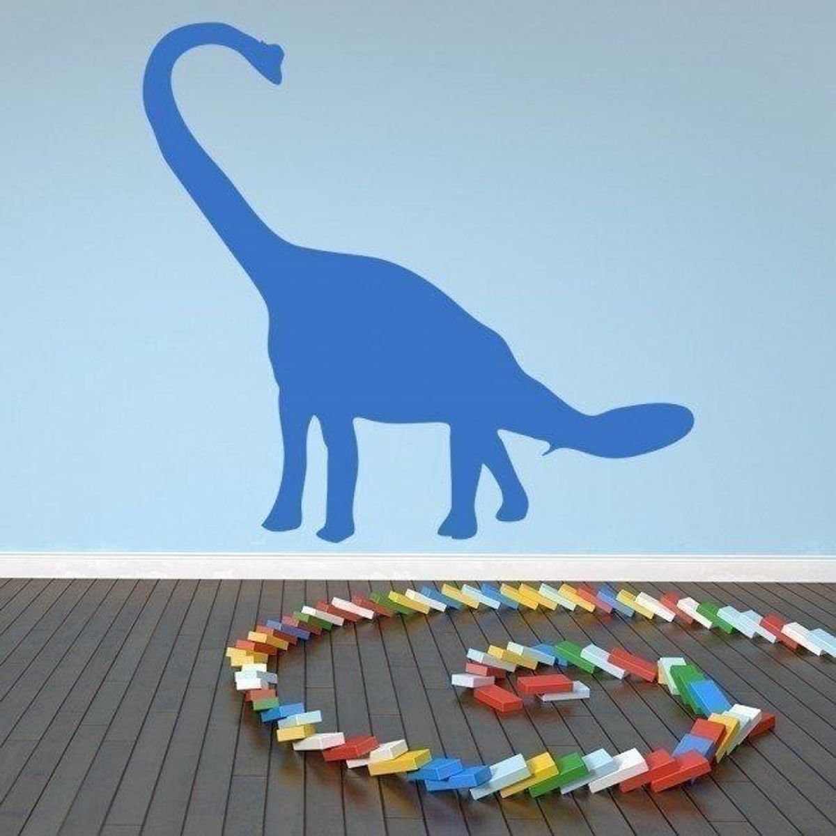 GENERICO - Decomural Brontosaurus Dinosaur Jurassic WS-15266