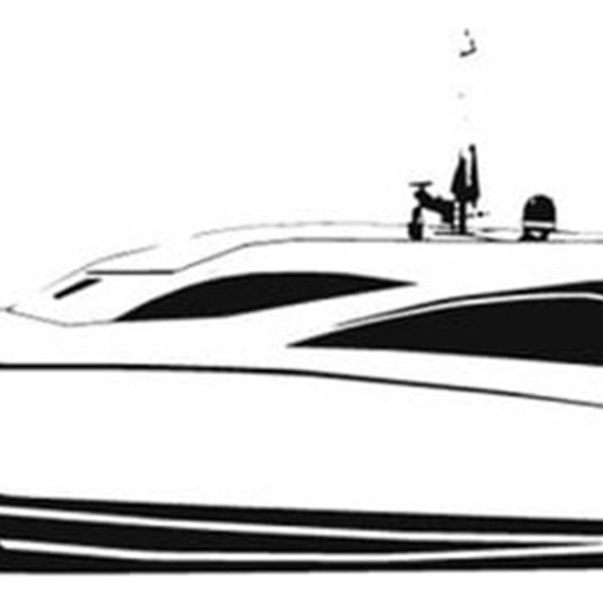 GENERICO - Decomural Luxury Speed Boat Sailing Yacht WS-15327