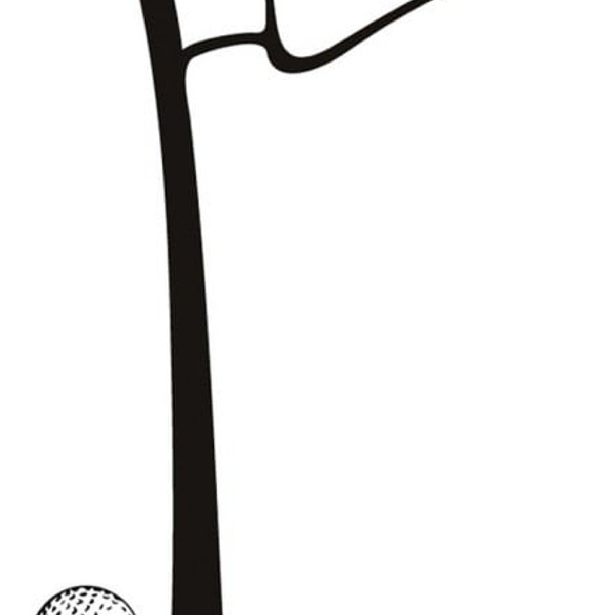 GENERICO - Decomural Golf Flag Golf Ball WS-15361