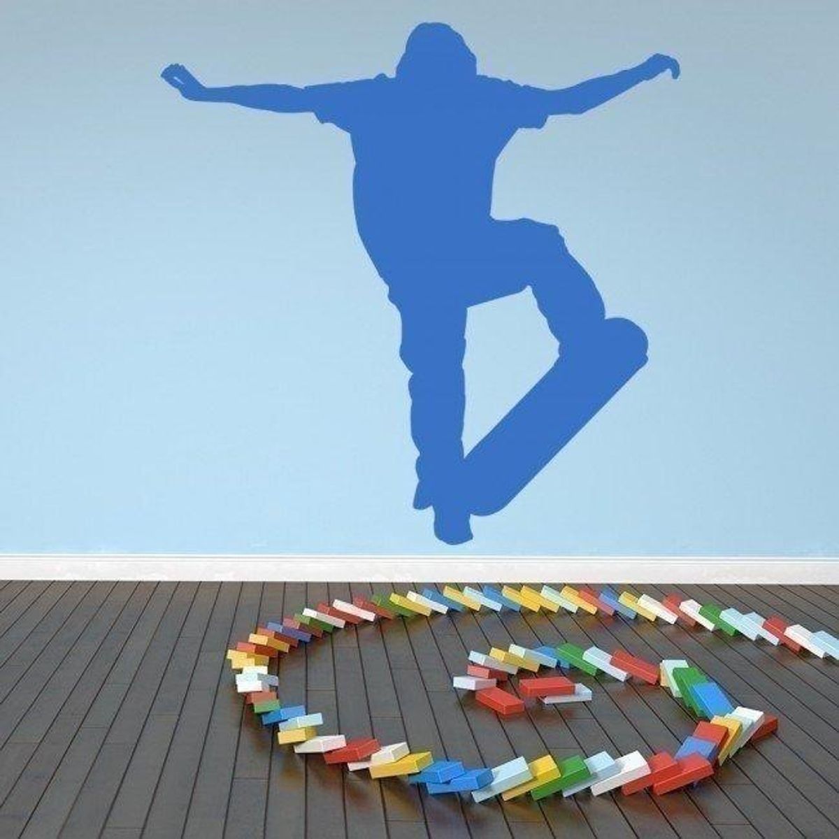 GENERICO - Decomural Skateboard Flip Extreme Sport WS-15365