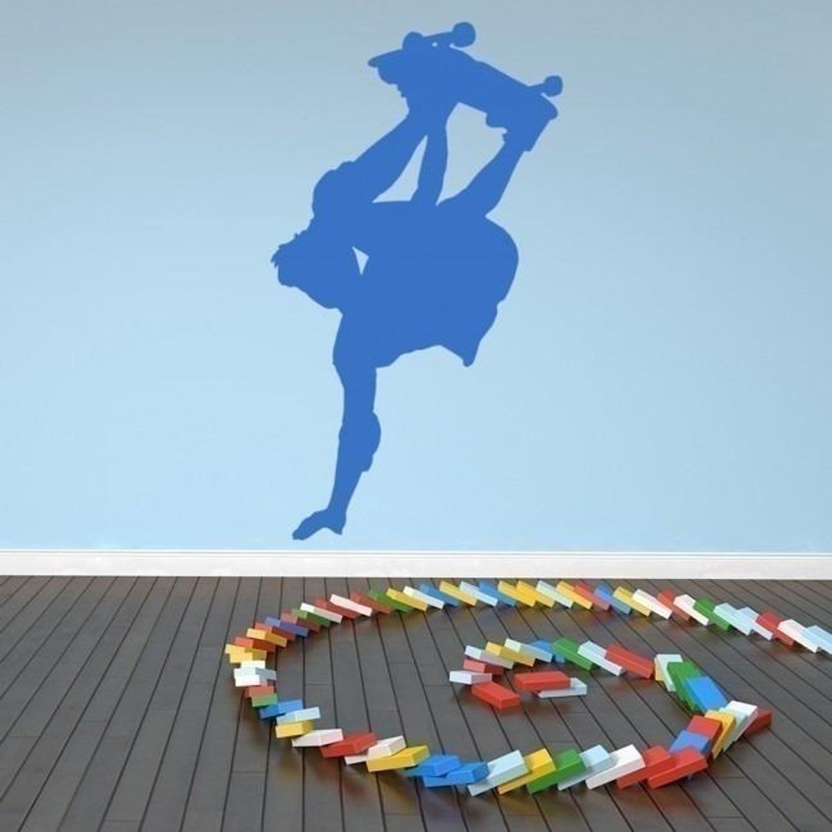 GENERICO - Decomural Skateboard Flip Trick Extreme Sport WS-15374