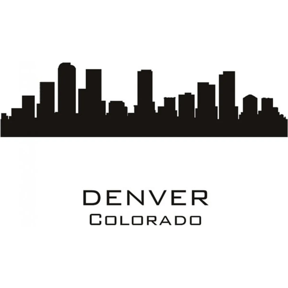GENERICO - Decomural Denver Colorado Usa City Skyline WS-15420