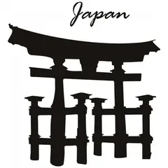 GENERICO - Decomural Torii Gate Japan Japanese WS-15434