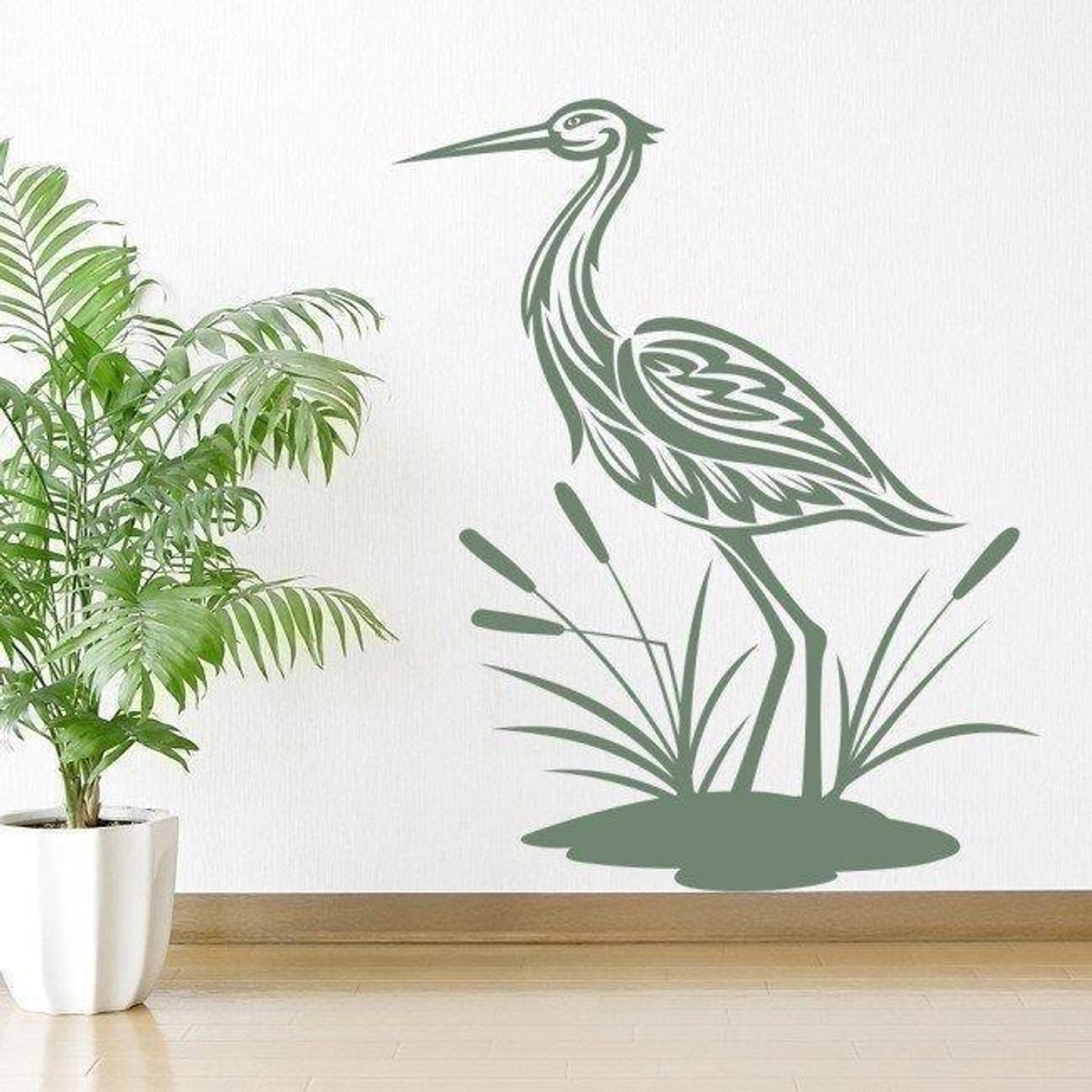 GENERICO - Decomural Heron Bird WS-15449