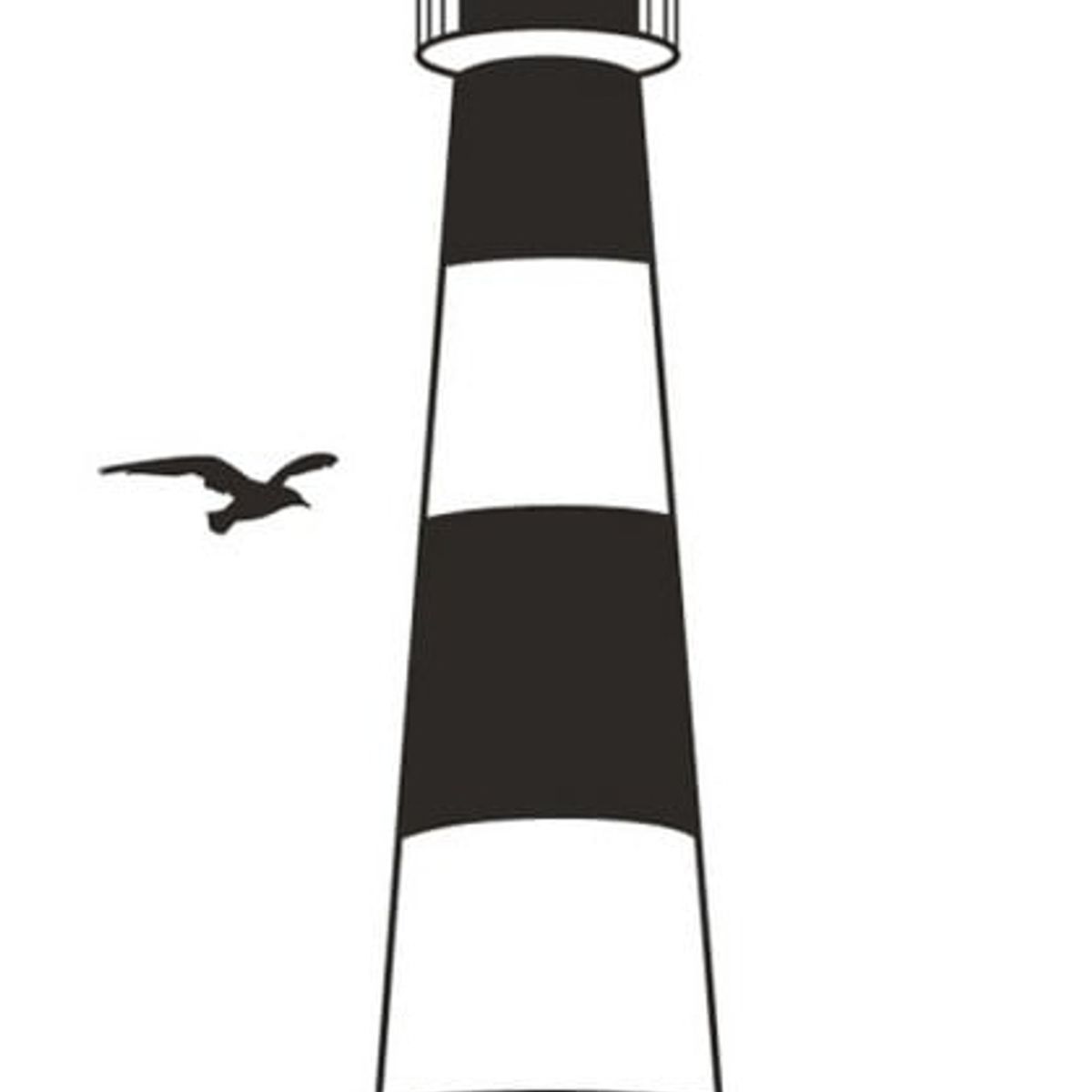 GENERICO - Decomural Lighthouse Beach Nautical WS-15455