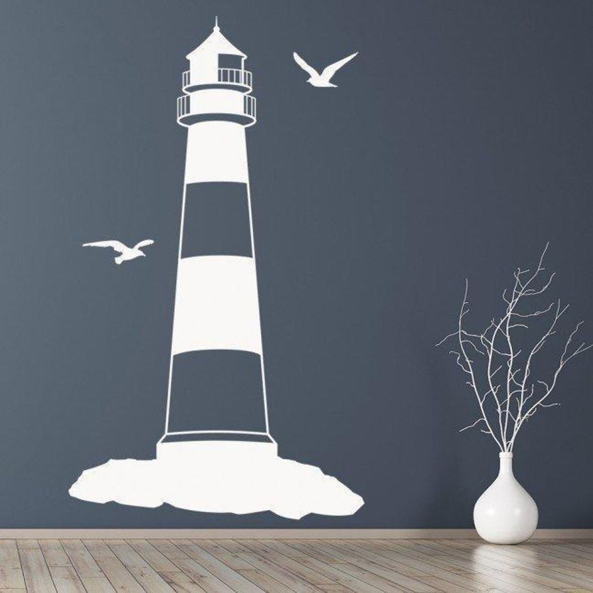 GENERICO - Decomural Lighthouse Beach Nautical WS-15455