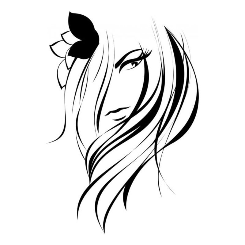 GENERICO - Decomural Hair Salon Girls Beauty WS-15493