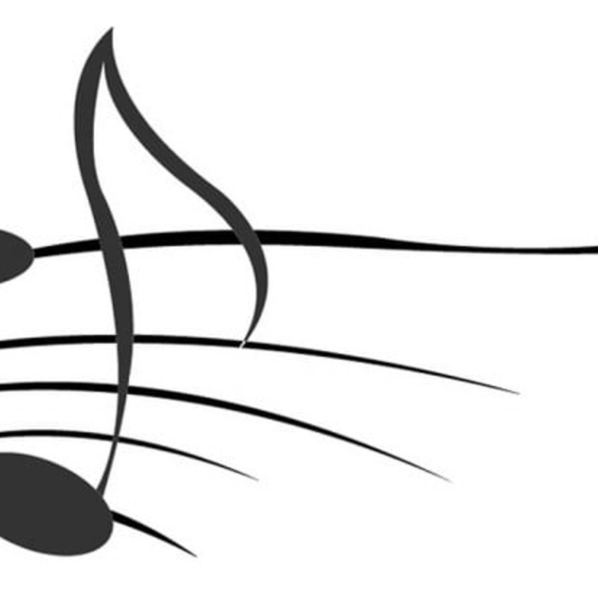 GENERICO - Decomural Quaver Music Score Musical Notes WS-15513