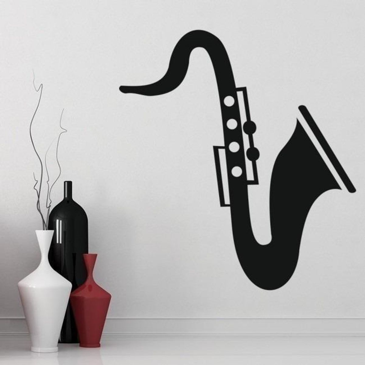 GENERICO - Decomural Saxophone Music Decal WS-15517