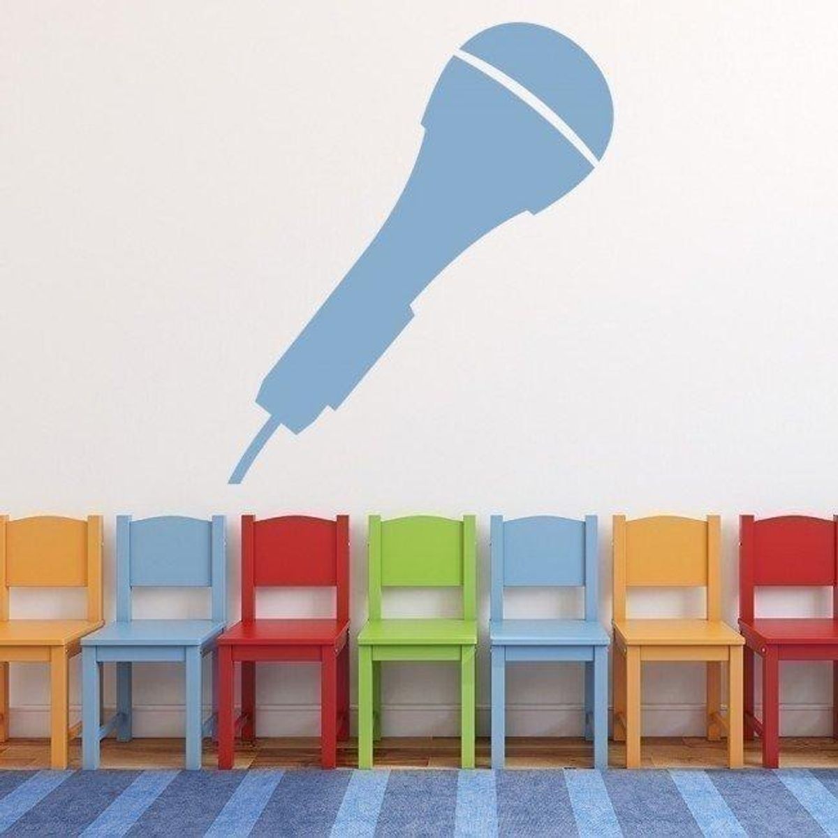 GENERICO - Decomural Microphone Music WS-15519