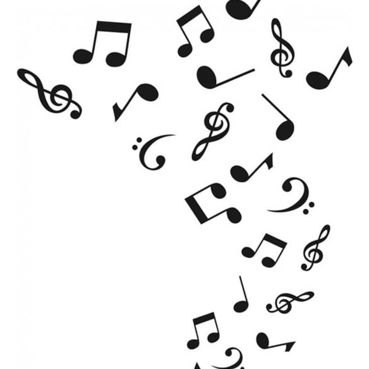 GENERICO - Decomural Musical Notes Music WS-15520