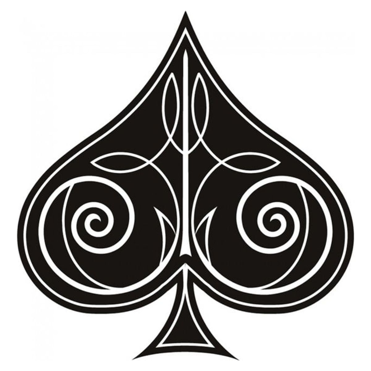 GENERICO - Decomural Ace Of Spades Card Games WS-15564