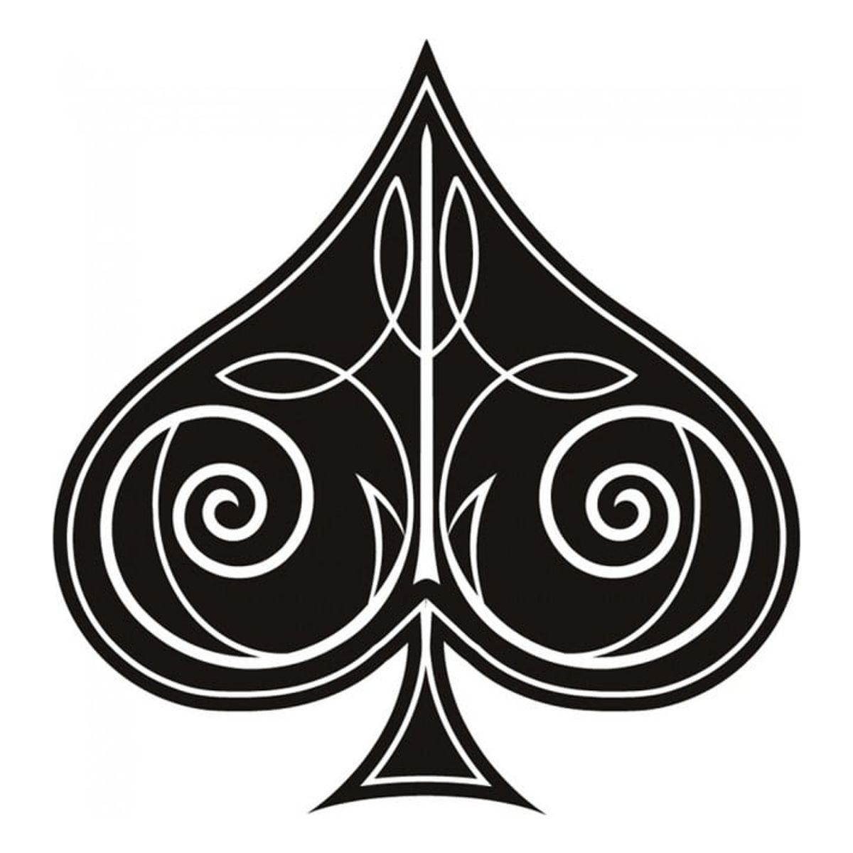 GENERICO - Decomural Ace Of Spades Card Games WS-15564