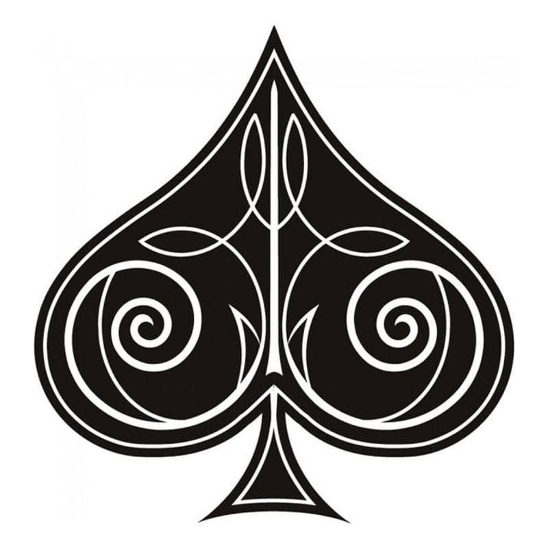 GENERICO - Decomural Ace Of Spades Card Games WS-15564