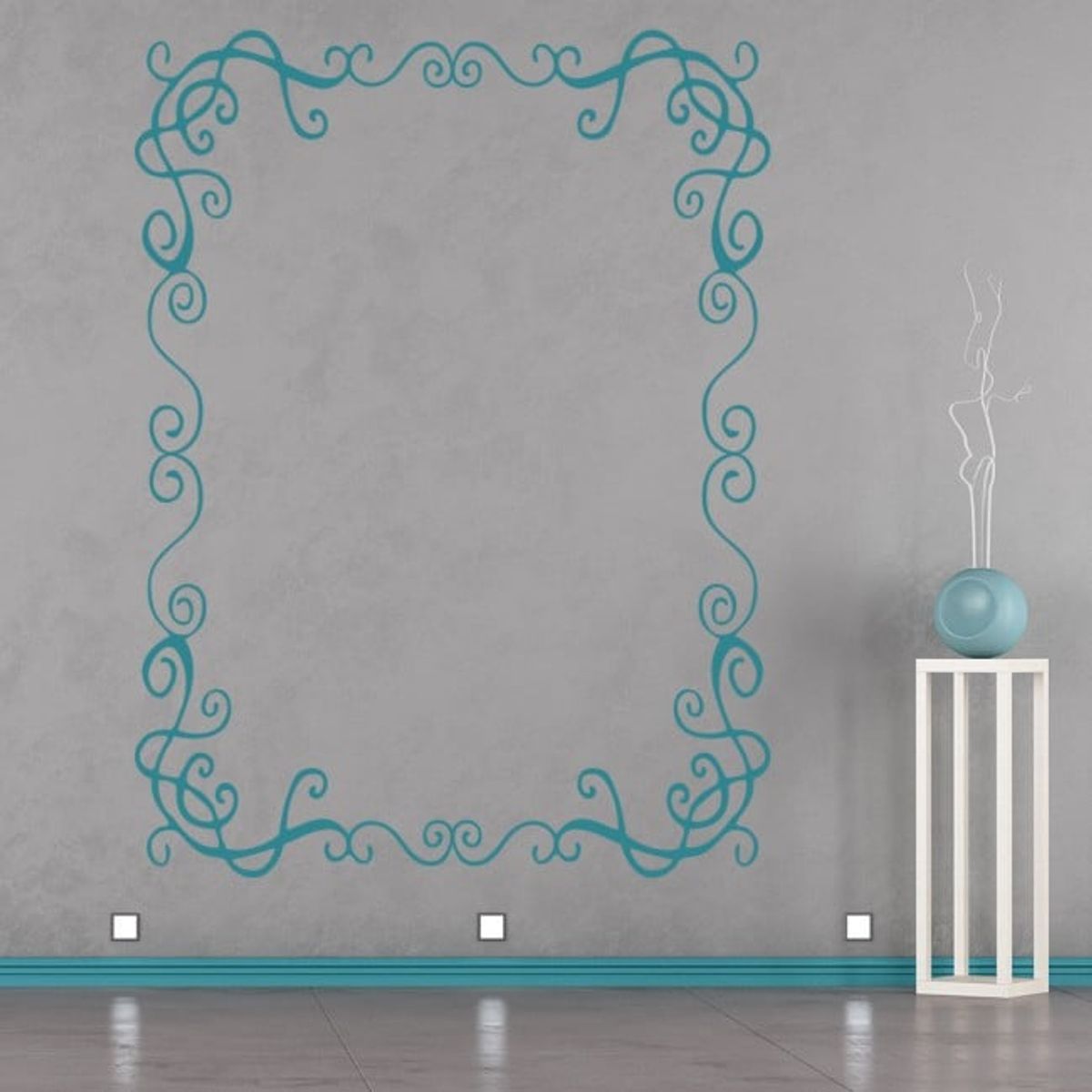 GENERICO - Decomural Swirl Picture Frame WS-15581