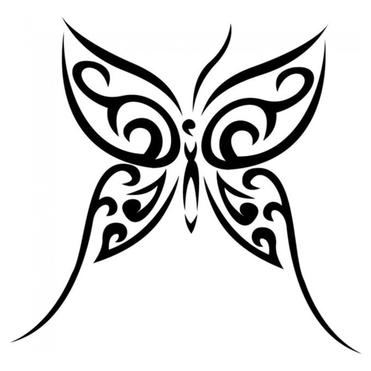 GENERICO - Decomural Butterfly Tribal WS-15592