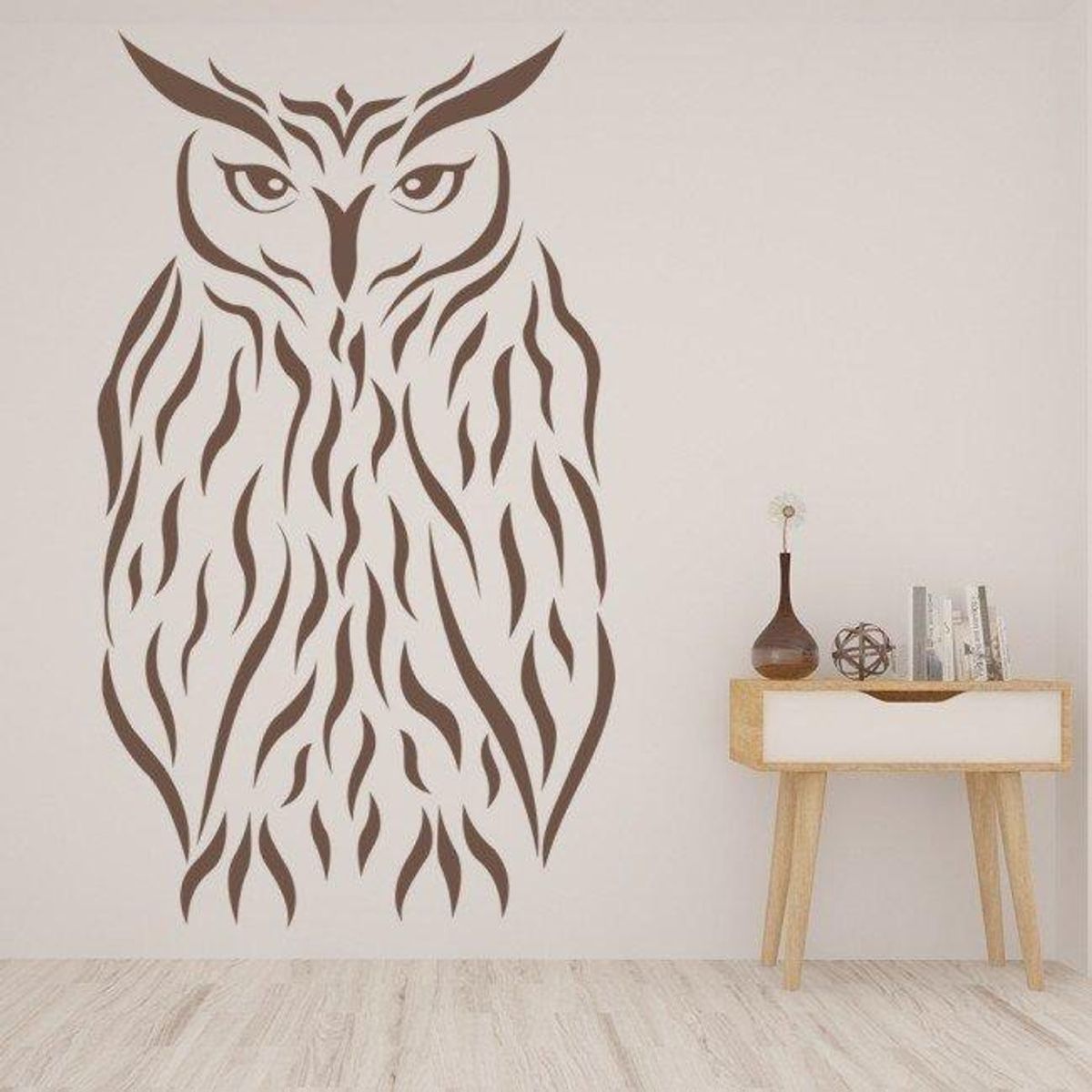 GENERICO - Decomural Barn Owl Birds WS-15593