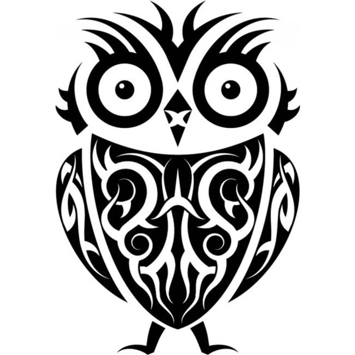 GENERICO - Decomural Owl Tribal Bird WS-15604