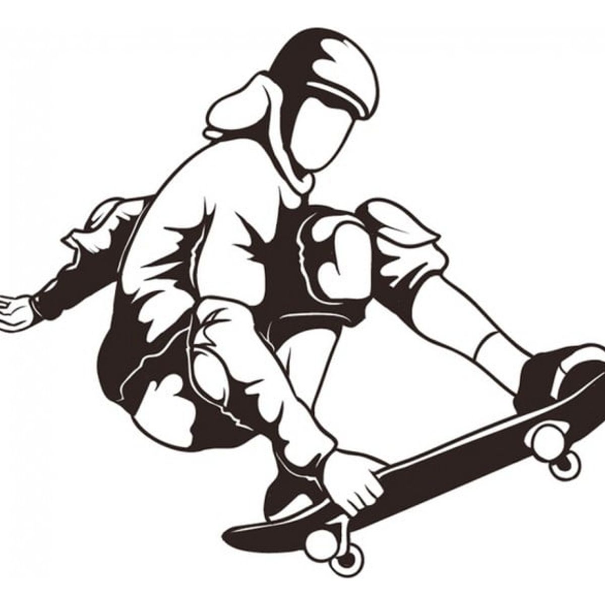 GENERICO - Decomural Skateboarding Extreme Sports WS-15616