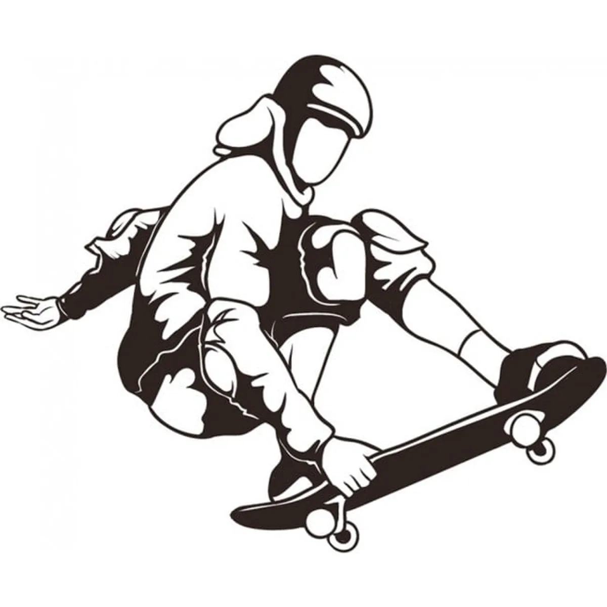 GENERICO - Decomural Skateboarding Extreme Sports WS-15616