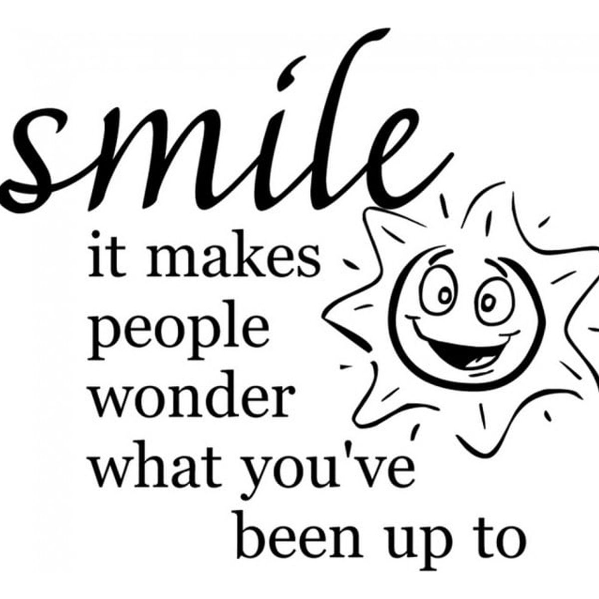 GENERICO - Decomural Smile Inspirational WS-15635