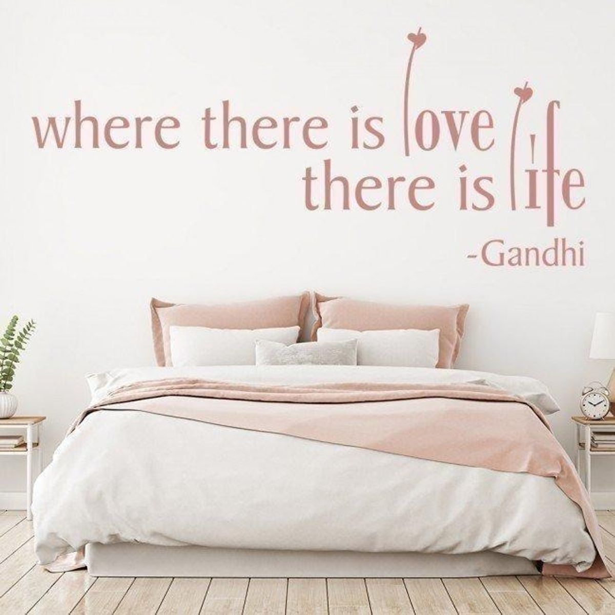 GENERICO - Decomural Where There Is Love Ghandi WS-15668