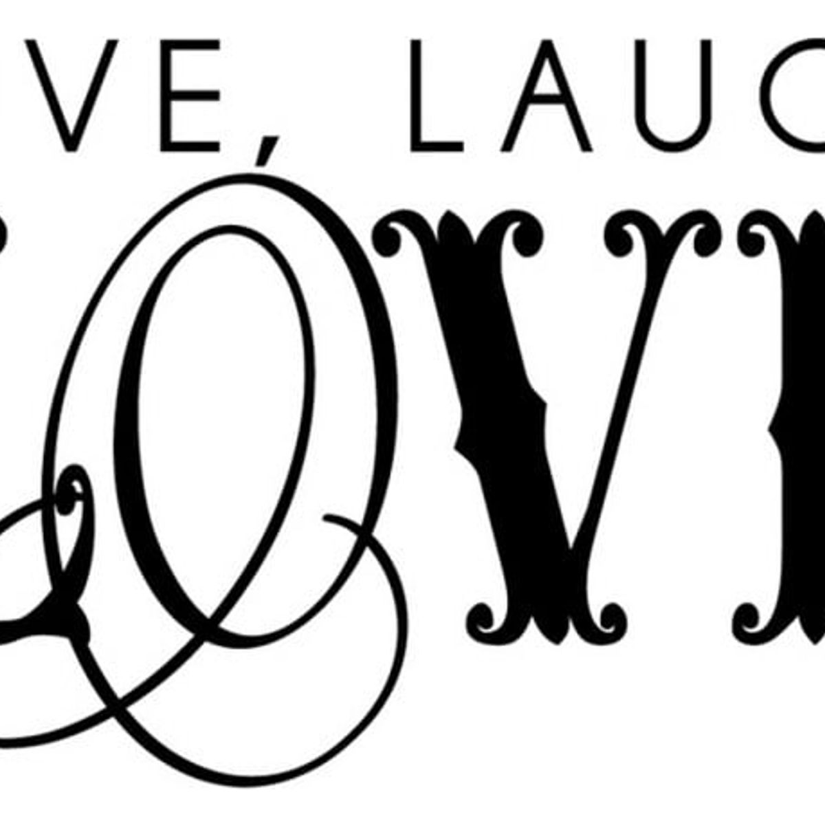 GENERICO - Decomural Live Laugh Love WS-15673