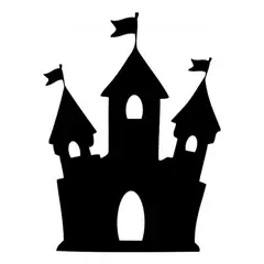 GENERICO - Decomural Princess Castle Fairytale WS-15704