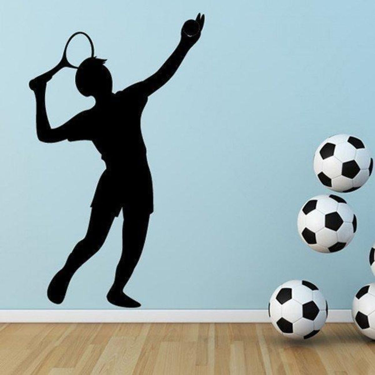 GENERICO - Decomural Tennis Player Tennis Serve WS-15748