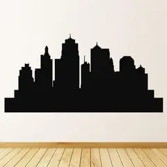 GENERICO - Decomural City Skyline Cityscape WS-15758