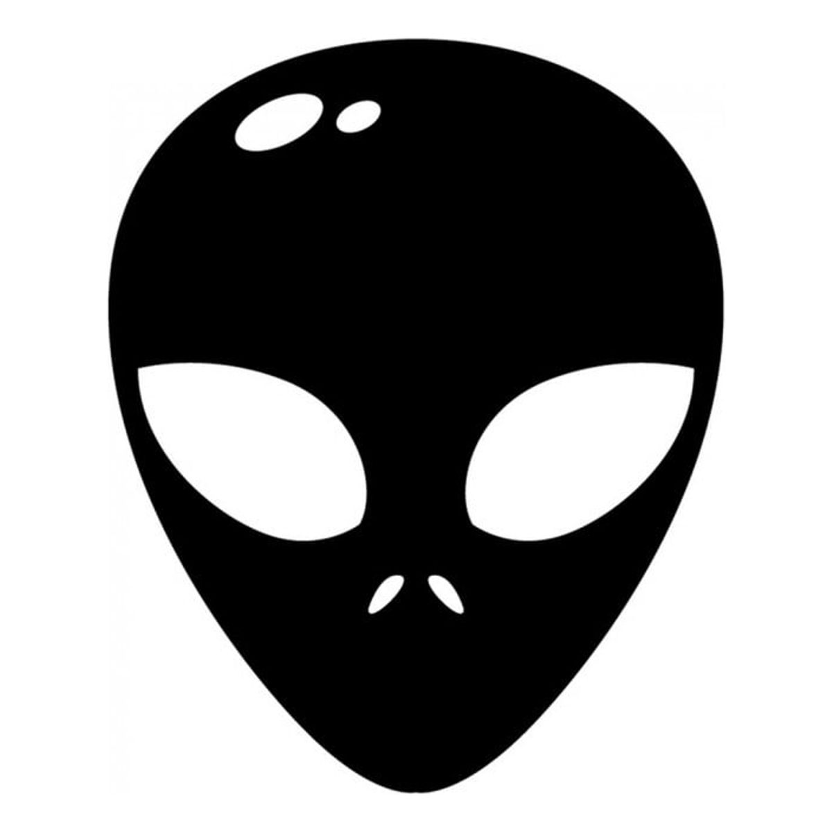 GENERICO - Decomural Alien Face Space Ufo WS-15769