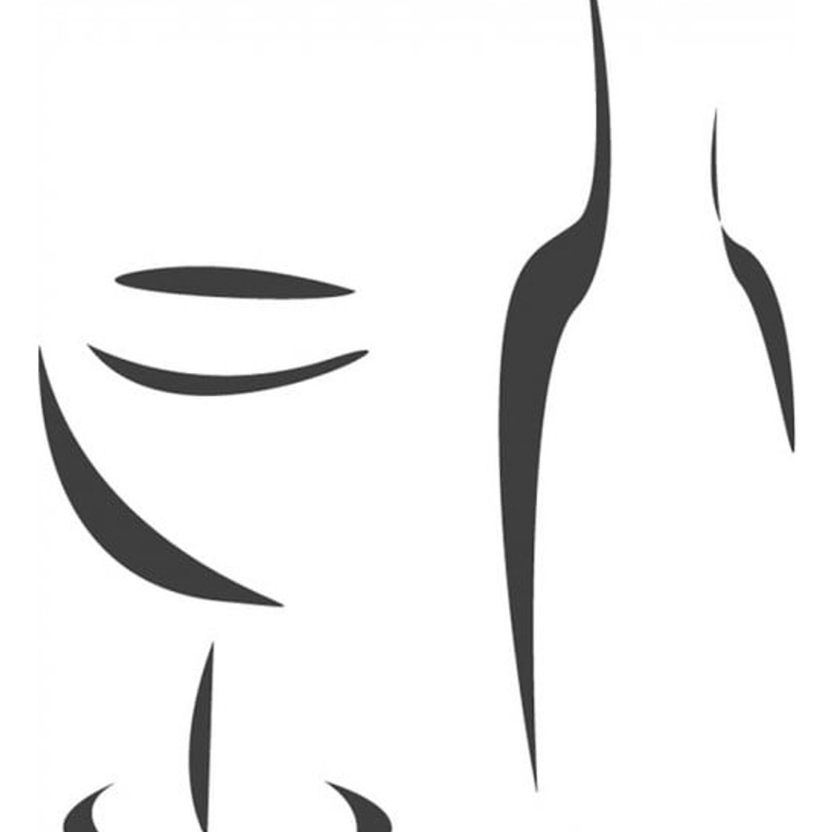 GENERICO - Decomural Wine Bottle Wine Glass WS-15784