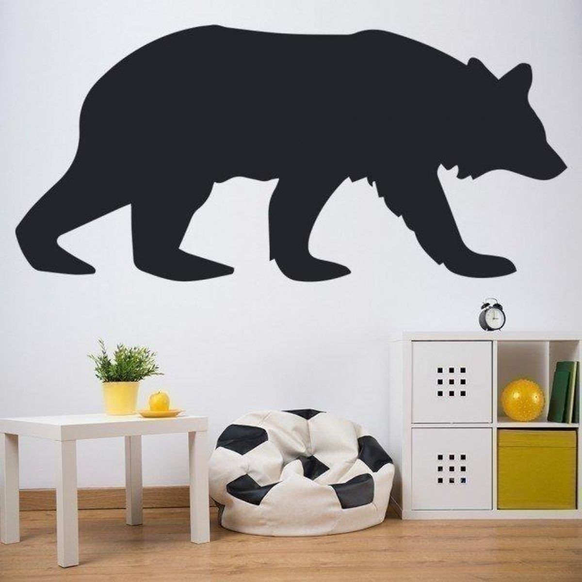 GENERICO - Decomural Bear Silhouette Wild Animals WS-15811