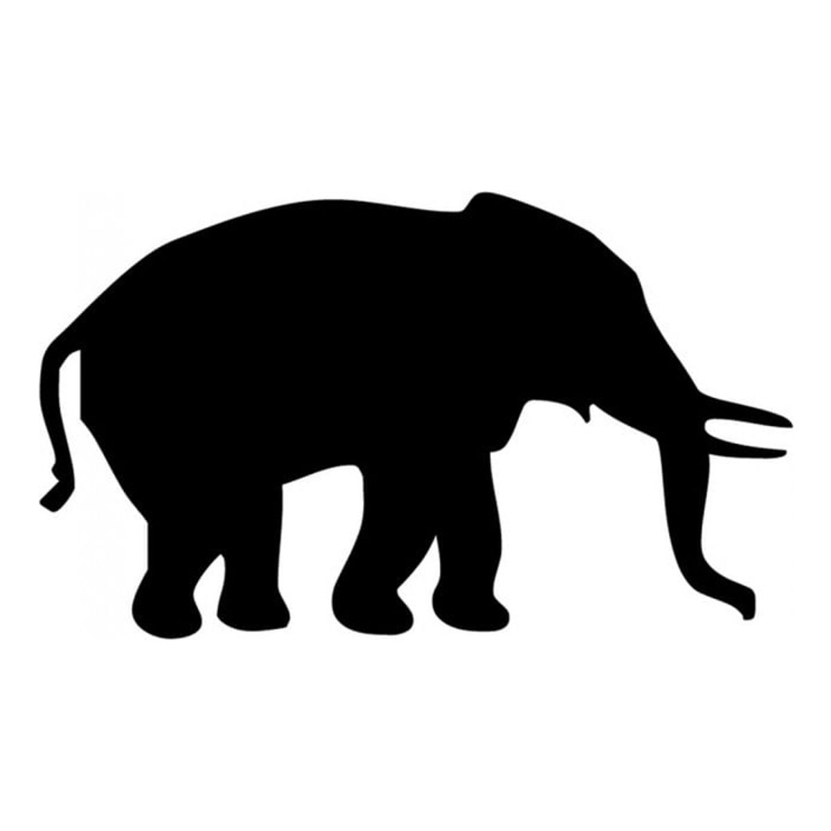 GENERICO - Decomural Elephant Tusks Safari Animals WS-15813